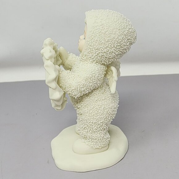 Snowbabies "O‎ For Joy" Angel Figurine From Department 56 With Original Box - Picture 3 of 16